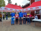 Tempokilpailun parhaat: 1. Lauri Kontkanen, 2. Marit Wiksell, 3. Geir Myhr Øien, 4. Antti Rusanen ja 5. Pinja Mäkinen