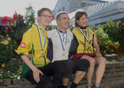 SM-normaalikilpailun 2019 mitalistit. Kuva Tero Junttila